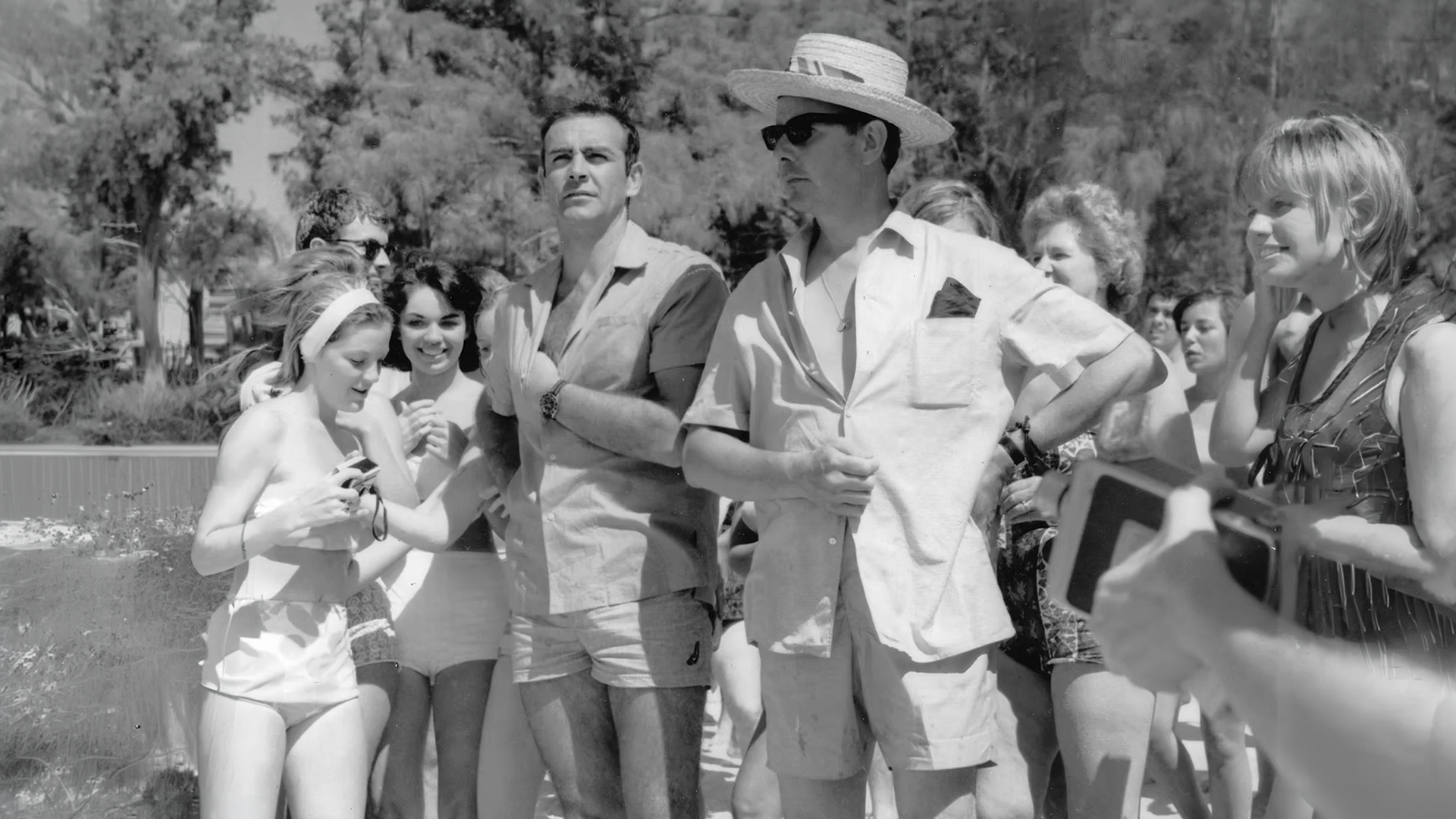 The Director on the Beach