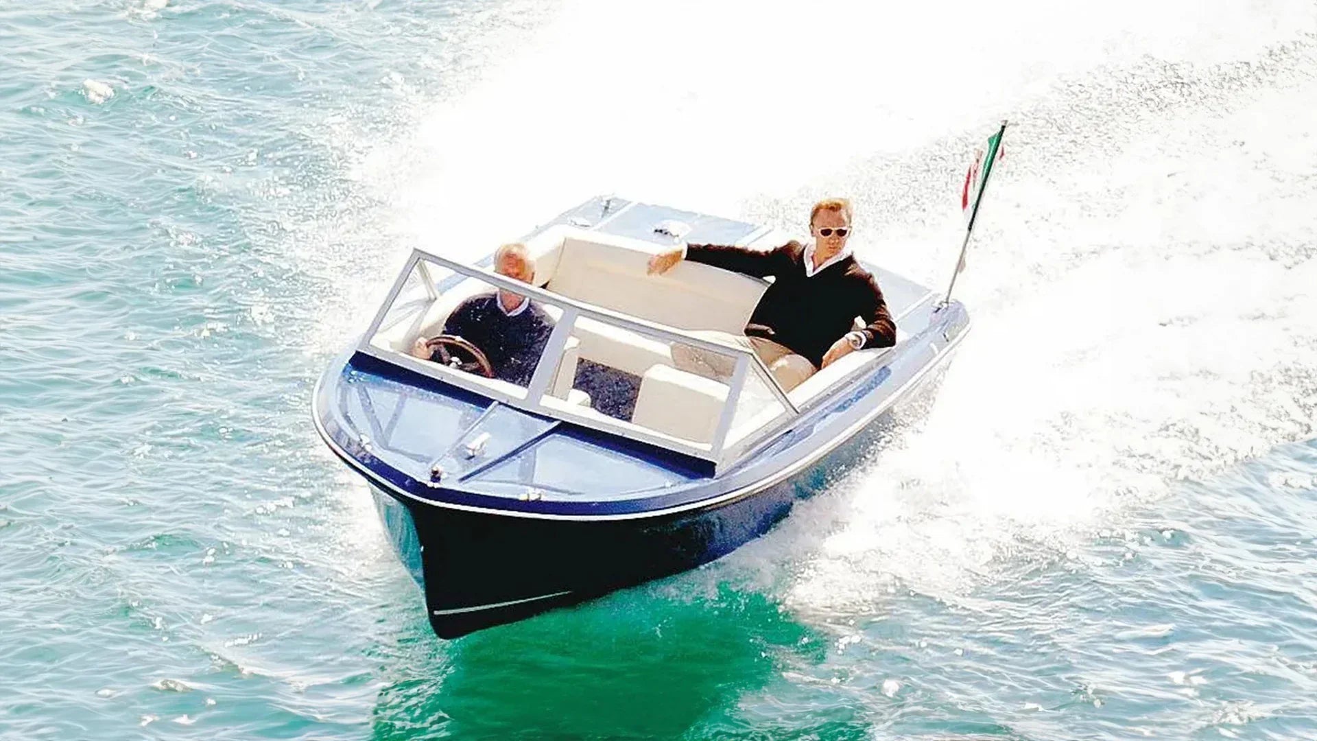 James Bond and Sunseeker